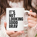 Axyaa Ceramic White Coffee Mug, Black Tea Cup Surprise Gift