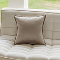 Axyaa French Khaki Chenille Pillow Cover for Stylish Home Decor