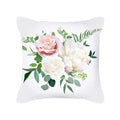 Axyaa Modern Flowers Printed Cushion Cover 45x45cm - Nordic Spring Farmhouse Decor
