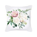 Axyaa Modern Flowers Printed Cushion Cover 45x45cm - Nordic Spring Farmhouse Decor