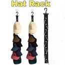 Axyaa Hat Collections Stand with Metal Clips & Hook | Baseball & Golf Caps Rack