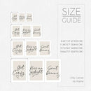 Axyaa 3-Piece Couple-Themed Good Night Quotes Prints Set