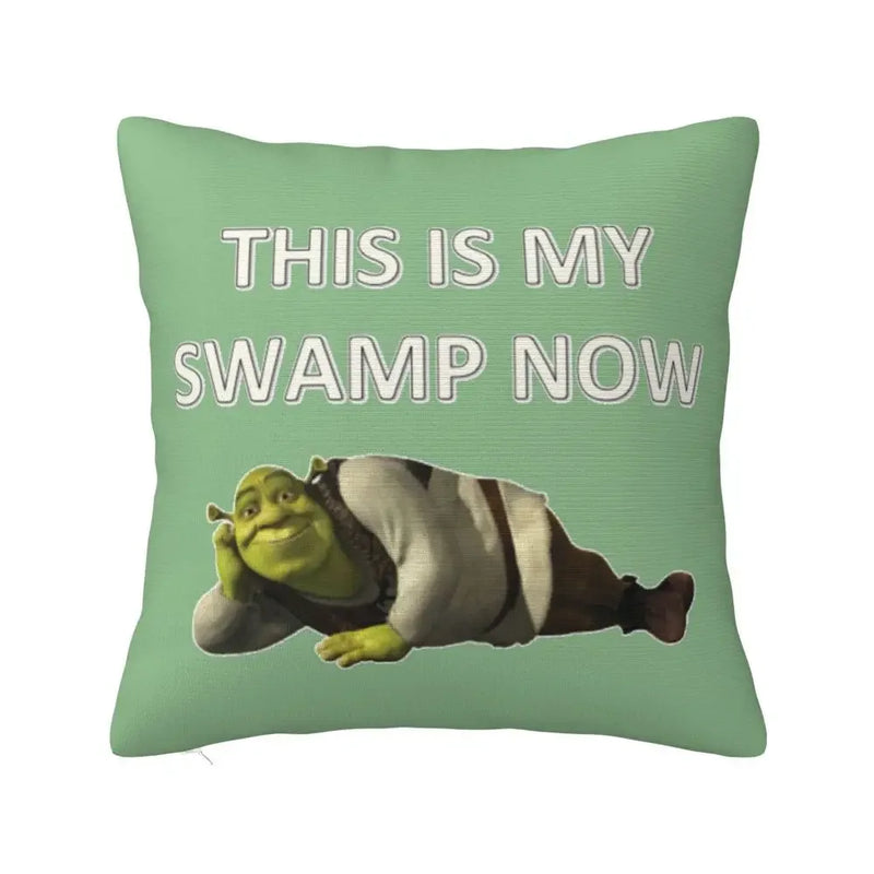 Axyaa Soft Polyester Mona Lisa Pillowcase: Decorative Sofa Cushion Cover