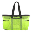 Axyaa Large Mesh Beach Tote Bag: Foldable, Spacious, Ideal for Shopping, Swimming, Camping