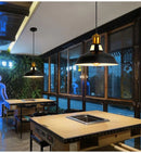 Axyaa Metal Pendant Light Industrial E27 Nordic Style for Kitchen Bar Dining Room