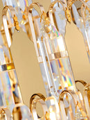 Axyaa Luxury Crystal Pendant Light - Grand Chandelier for Villa, Hotel, Restaurant