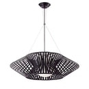 Axyaa Rattan Pendant Light: Modern LED Bird's Nest Lamp for Living Room & Restaurant