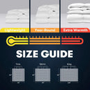 Axyaa Queen Size Cotton Comforter - Hypoallergenic Hotel Luxury Bedding