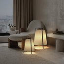 Axyaa Wabi Sabi Japanese Fabric Floor Lamp Zen Art Nordic Design Home Decor