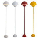 Cream Bud Led Floor Lamp Table Light by Axyaa