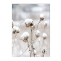 Snow House Nordic Canvas Wall Art by Axyaa for Living Room Decor