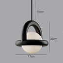 Axyaa Glass Ball Lamp: Danish Design LED, Balloon Pendant, Aesthetic Room Decor