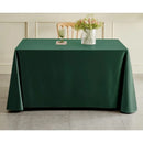 Axyaa Elegant White Long Tablecloth for High-End Conferences