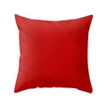 Axyaa Red Square Pillow Case for Home Décor