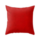 Axyaa Red Square Pillow Case for Home Décor