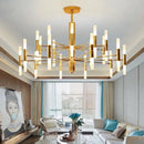 Axyaa Luxury Multi-Head Ceiling Chandelier LED Lighting Fixtures