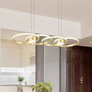 Axyaa Modern Pendant Light LED Chandelier Dining Room Ceiling Lamp