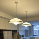 Axyaa Flying Saucer Chandeliers Acrylic LED Pendant Lights Kitchen Dining Decor