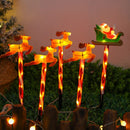 Axyaa Solar Christmas Lights Set for Festive Lawn Decor