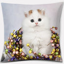Axyaa Cat Series Pillowcase: Cute Living Room Sofa Cover for Home Decoration