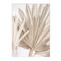 Axyaa Beige Dandelion Bunny Tail Grass Canvas Art Print Nordic Flower Poster