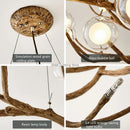 Axyaa Glass Bubble Resin Pendant Light Chandelier LED Lamps
