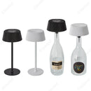 Axyaa LED Wine Headlights Table Lamps: USB Charging, Ambiance Lighting for Bar & Coffee Shop