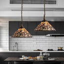 Axyaa Modern Stair Chandelier Pendant Lamp for Living Room Interior Lighting