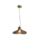 Axya Tawny Glass Pendant Lamp Retro Nostalgic Bedroom Dining Room Bar Desk Light