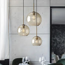 Axyaa Nordic Glass Pendant Light for Home Kitchen Restaurant