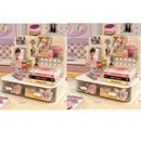 Axyaa Kawaii Hook Drawer Small Card Stand Display & Storage Rack for Idol Collectibles