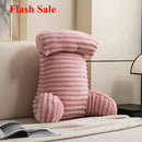 Axyaa Thick French Fries Bed Backrest Cushion with Removable Washable Cover