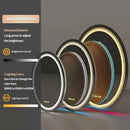 Axyaa Oval LED Bathroom Mirror: 600x800mm RGB Backlit, Dimmable, Anti-fog with Memory