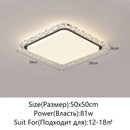 Axyaa Modern Acrylic LED Ceiling Light for Home Decor, Adjustable Lighting for Bedrooms and Living Rooms