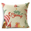 Axyaa Festive Christmas Tree Pillow Cover for Home Decoration