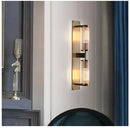 Axyaa Copper LED Wall Lamp Modern Minimalist Indoor Lighting
