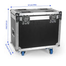 Axyaa RGBW LED Moving Head Light Case - Heavy-duty Gator Beam Focusing Stage Equipment
