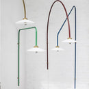 Axyaa Long Pole Industrial Wall Lamp Rotating LED for Home & Hotel Decor