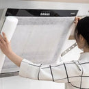 Axyaa Range Hood Filter Paper: Oil-proof, Disposable, Durable - 46cm*5/10M