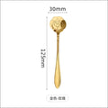 Axyaa Stainless Steel Heart Spoon for Coffee, Desserts & More