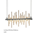 Axyaa Stainless Steel Pendant Chandelier for Home Decor & Indoor Lighting