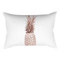 Axyaa Pink Geometric Stripes Pillow Cover for Home Decor and Living Room
