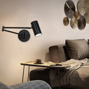Axyaa Swinging LED Wall Lamp with Adjustable Telescopic Arm