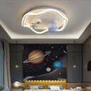 Axyaa Astronaut LED Ceiling Lamp for Kids Room and Study - Creative Planet Theme