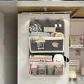 Axyaa Fabric Hanging Organizer with Large Pockets - Foldable Multi-layer Storage Holder