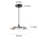 Axyaa Luxe Pendant Lamp for Modern Spaces: Bedroom, Living Room, Bar, Hotel Lighting