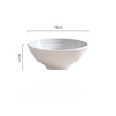 Axyaa Noodle Bowl: Japanese Style, Kiln Thread, Instant Eating, Salad Soup Bowl