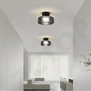 Axyaa Modern Glass LED Ceiling Light Chandelier for Home Decor