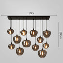 Axyaa Modern Ceiling Chandelier for Dining Room Indoor Lighting