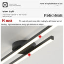 Axyaa LED Line Ceiling Light for Modern Minimalist Indoor Lighting